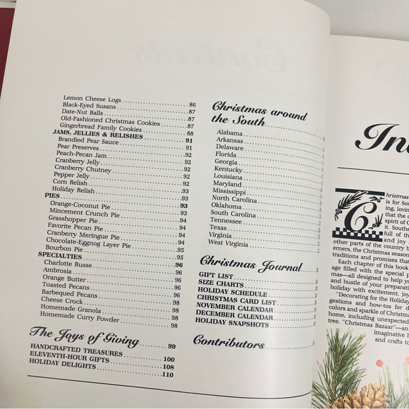 1981 Southern Living Christmas Book Hardcover Decorate Gift Recipes & More - Picture 6 of 16